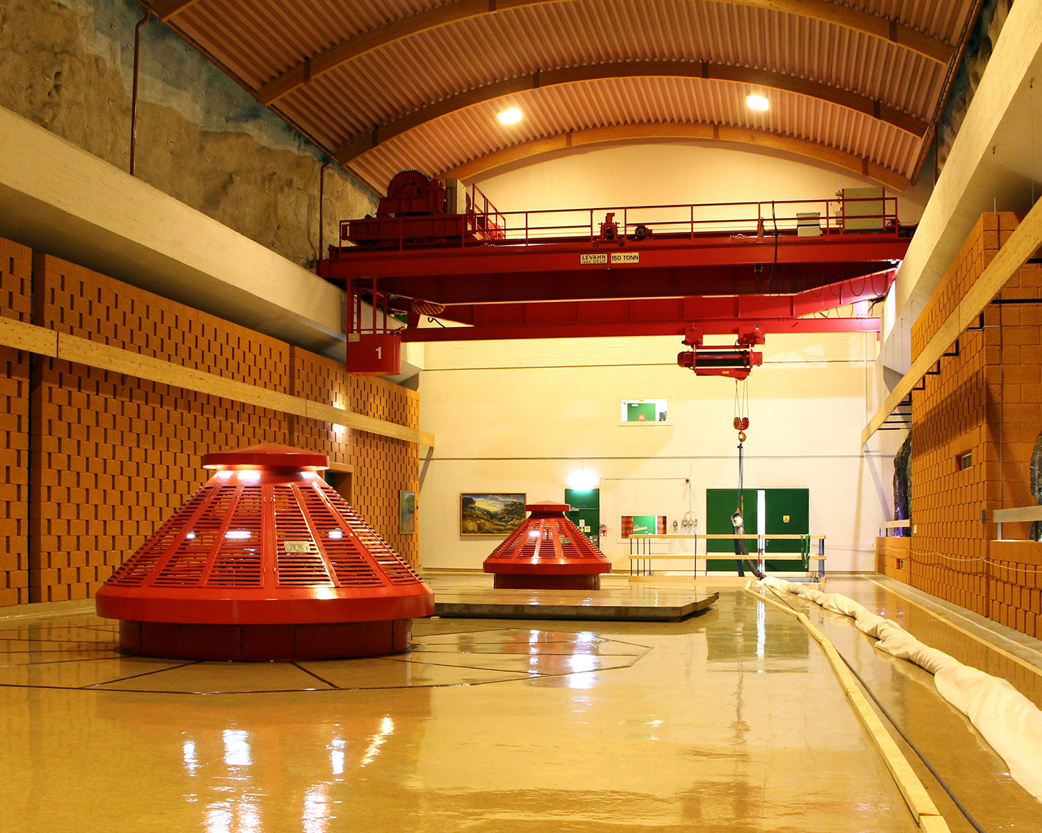 Alta power plant machine room