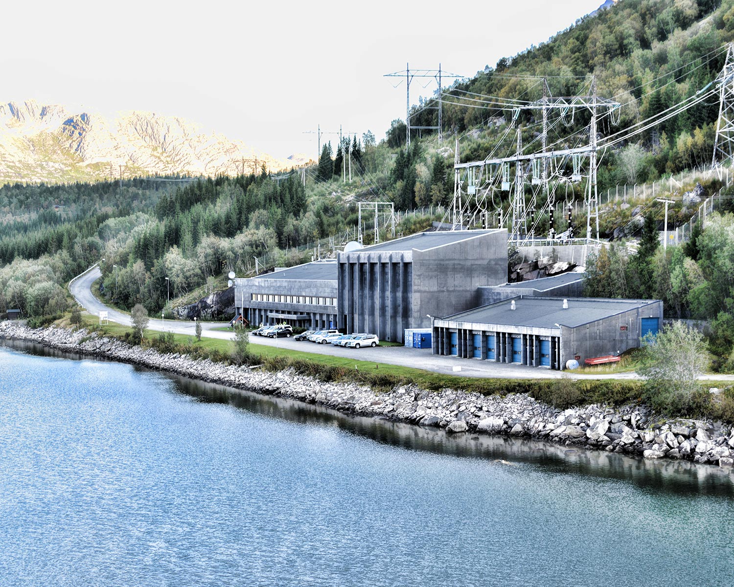 Building at Kobbelv power plant