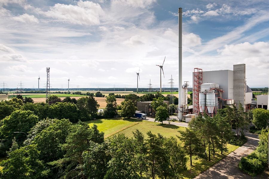 Biomass power plant