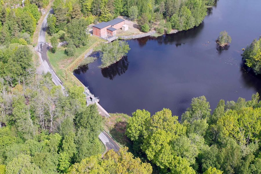Långö hydropower plant